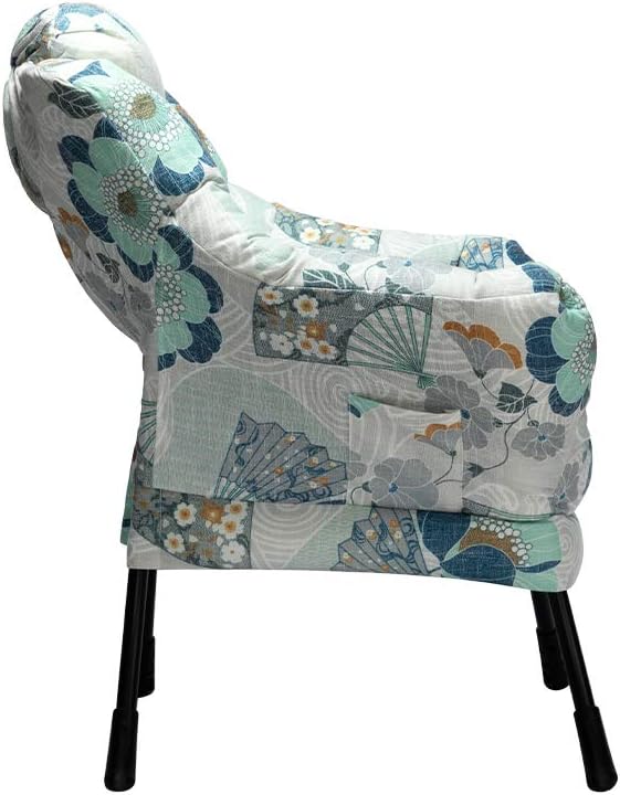 HollyHOME Modern Fabric Large Lazy Chair, Accent Oversized Comfy Reading Chair - Image 8