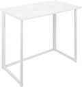 Leopard Folding Computer Desk for Small Spaces, No-Assembly Space-Saving Home by LEOPARDPRODUCTS