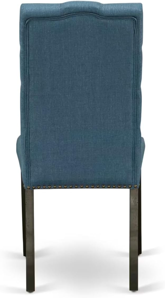 East West Furniture V627EL121-6 6 Piece Dining Table Set Contains a Rectangle - Image 13