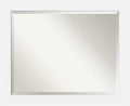 Amanti Art White Bathroom Mirror by AmantiArt