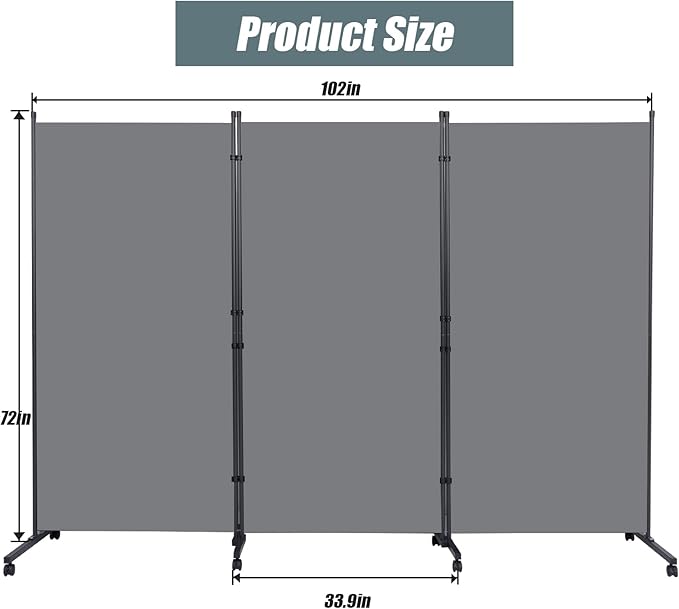 Room Divider Folding Privacy Screens - Image 5
