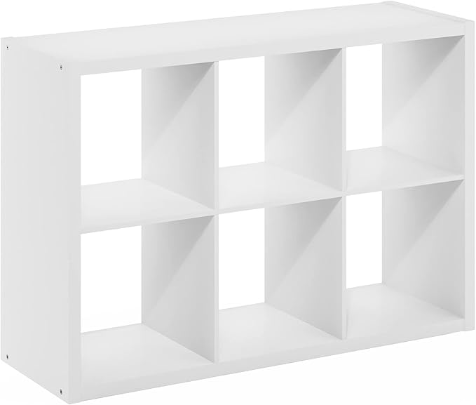 Furinno Cubicle Open Back Decorative Cube Storage Organizer - Image 9