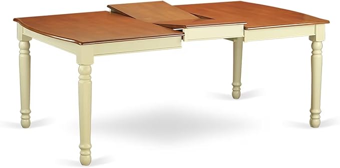 East West Furniture DOKE7-WHI-W 7 Piece Kitchen Table & Chairs Set Consist of a - Image 5