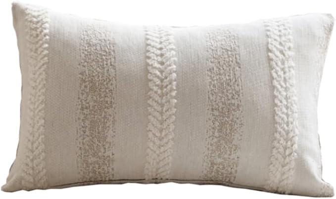 Pack of 1 Decorative Throw Pillow Covers 12x20 Inch, Pillow Cases - Image 5