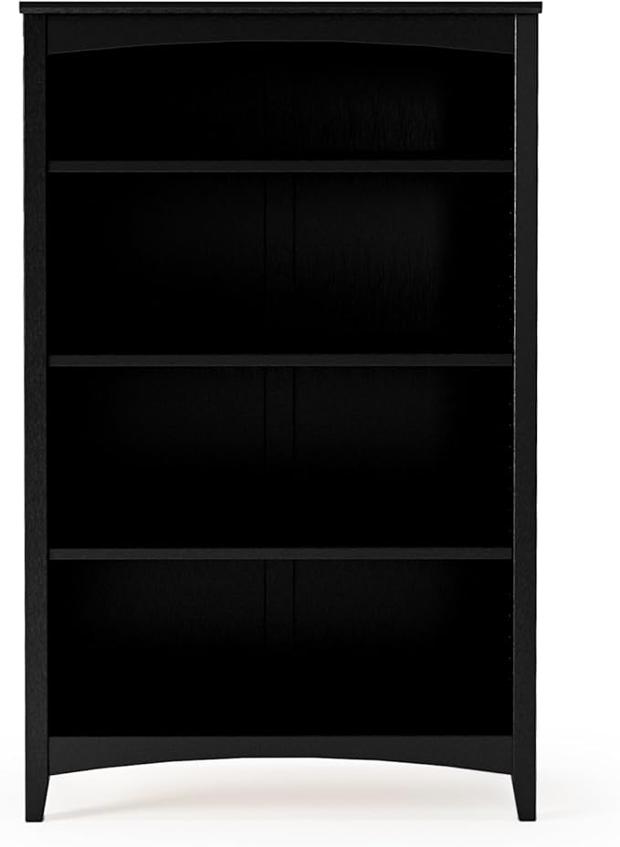 Camaflexi Shaker Style 4 Shelf Bookcase/Solid Wood / 48" High/Adjustable - Image 5