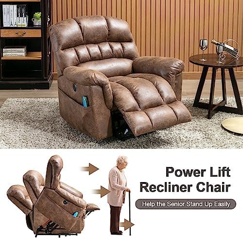 Phoenix Home Large Power Lift Recliner - Image 4