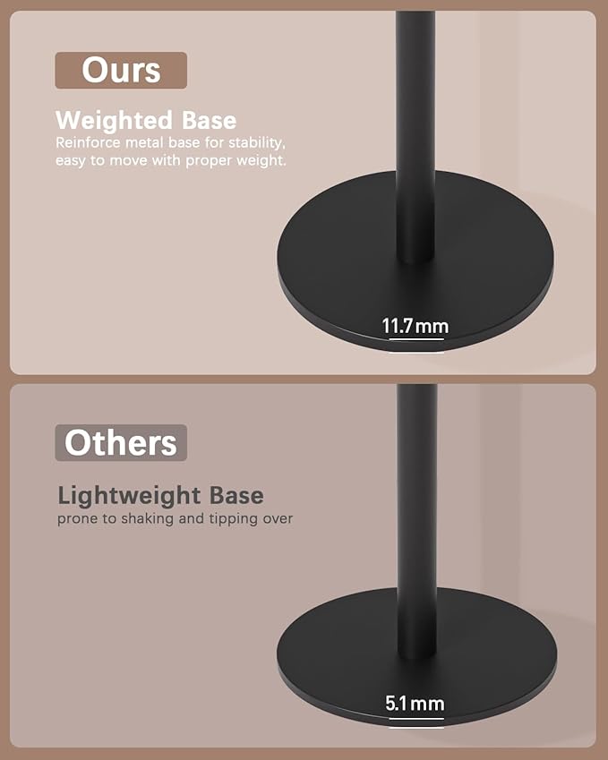 Drink Table, Small Pedestal Side Table, Round Cocktail Table, Circle End Table - Image 6