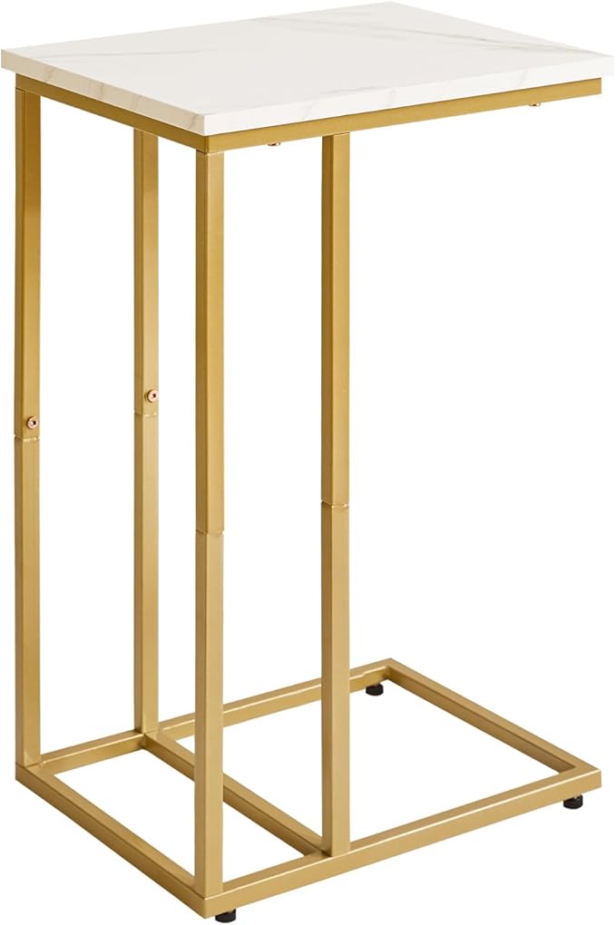 Small Side Tables C Shaped, End Table, Small Table Stand by Aibijusolidwoodfurniture