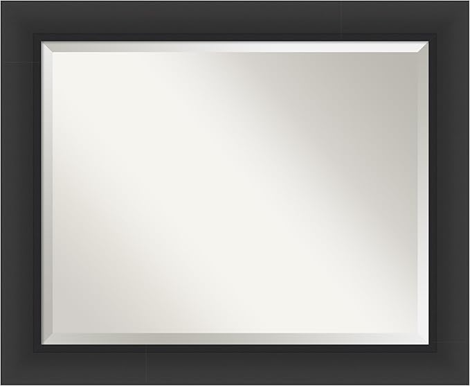 Amanti Art Black Bathroom Mirror by AmantiArt