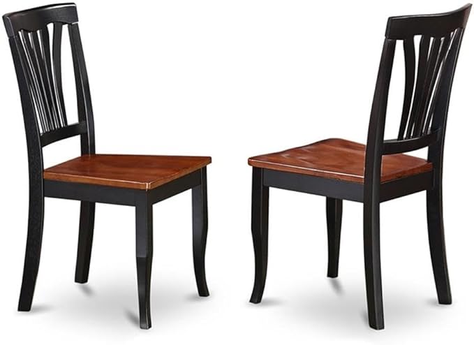East West Furniture QUAV9-BCH-W 9 Piece Dining Table Set Includes a Rectangle - Image 4