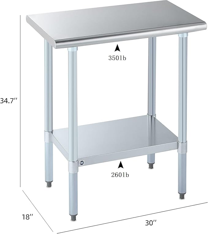 ROCKPOINT Stainless Steel Table - Image 3