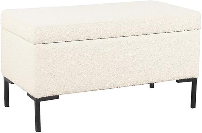 HomePop Upholstered Storage Bench by HomePop