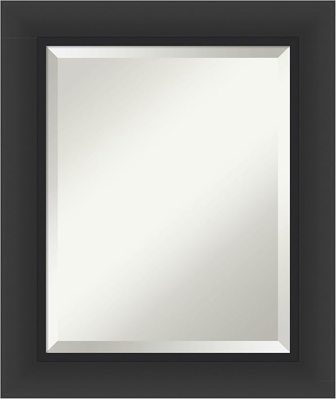 Amanti Art Black Bathroom Mirror by AmantiArt