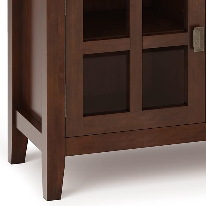SIMPLIHOME Artisan SOLID WOOD 48 Inch Wide Contemporary TV Media Stand in - Image 10