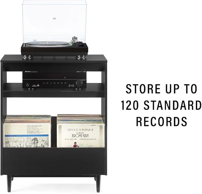 Crosley Furniture Liam Turntable Record Player Stand - Image 6