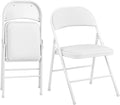KAIHAOWIN 2-Pack Folding Chair Vinyl Padded and Metal Frame Heavy Duty Foldable by KAIHAOPRODUCTSCATOLOG