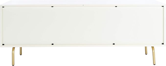 SAFAVIEH Genevieve TV Stand for up to 65" Flatscreen – Cream & White Washed - Image 8