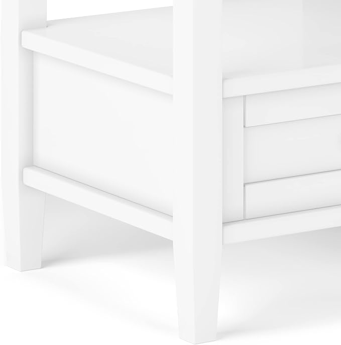 SIMPLIHOME Warm Shaker SOLID WOOD 20 inch Wide Rectangle Transitional End Table - Image 8