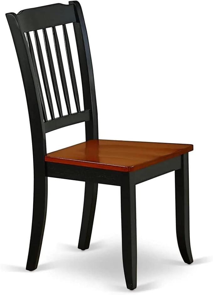 East West Furniture QUDA9-BCH-W 9 Piece Modern Dining Table Set Includes a - Image 9