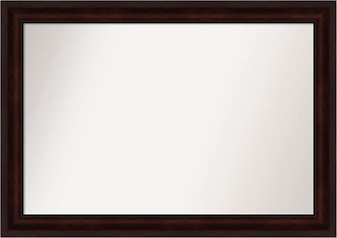 Amanti Art Silver Bathroom Mirror by AmantiArt
