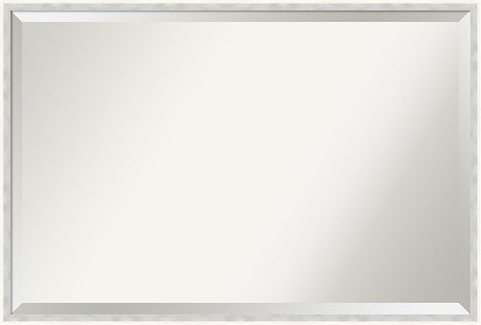 Amanti Art White Bathroom Mirror by AmantiArt