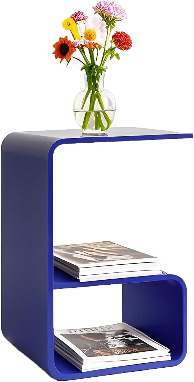 Acrylic End Table for Nightstand, Bedside Table for Bedroom.Side Tables for - Image 4
