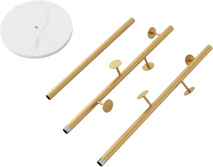 Gold Coat Racks, Metal Coat Rack Freestanding - Image 3