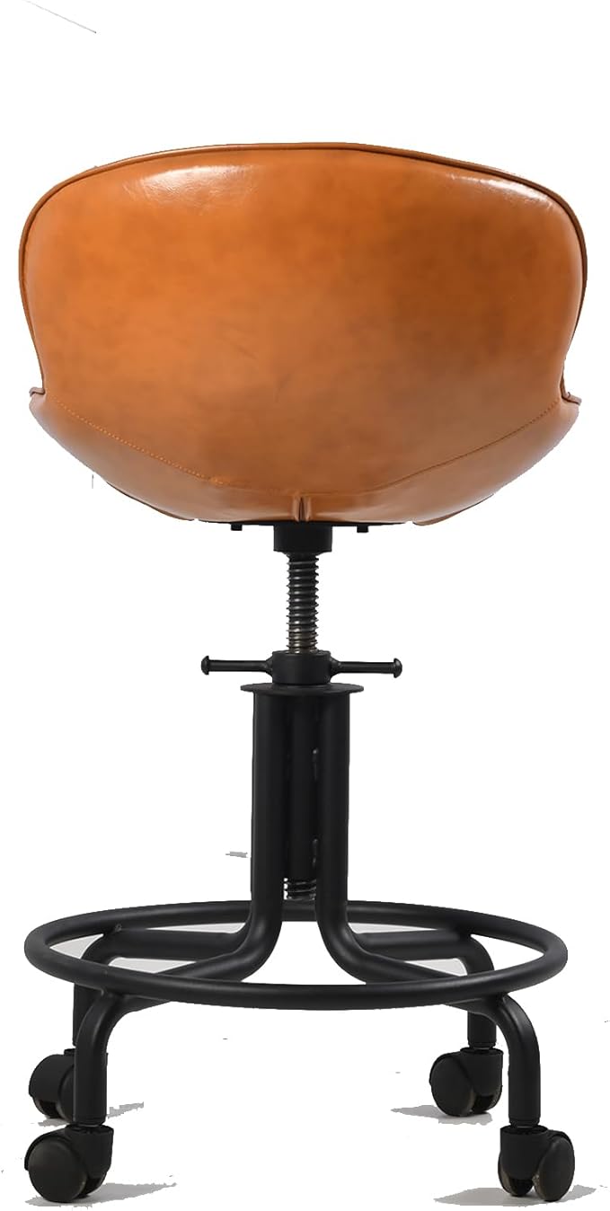 Topower Antique Industrial Design Metal Adjustable Height Kitchen Dining - Image 8