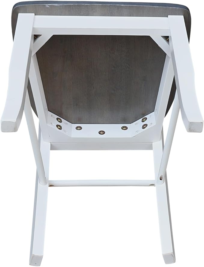 IC International Concepts Set of Two Madrid Ladderback Dining Chairs - Image 11