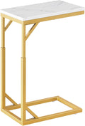 C-Shaped End Table, Small Sofa Table by Joyofcife