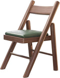 Folding Chairs with Cushion, Solid Wood Padded Foldable Chair, Folding Dinings by BuzleerSolidWoodFurniture