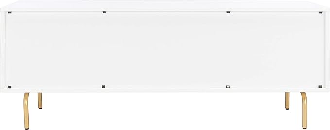 SAFAVIEH Genevieve TV Stand for up to 65" Flatscreen – White & White Washed - Image 8