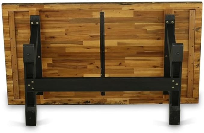 East West Furniture VT677 V-Style Mid-Century Modern Dining Table - Image 5