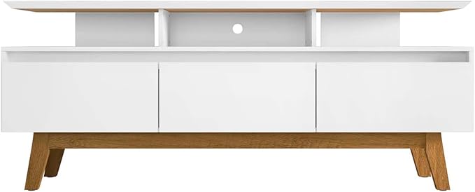 Manhattan Comfort Yonkers 71 Inch Mid Century Modern TV Stand - Image 6
