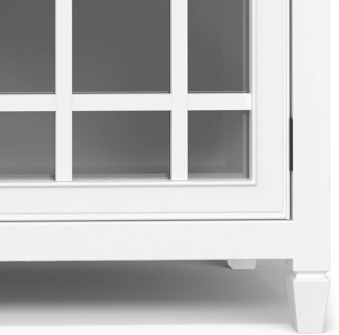 SIMPLIHOME Connaught SOLID WOOD 60 inch Wide Traditional Wide Storage Cabinet - Image 8