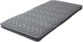 EMOOR Japanese Wool-Blend Padded Futon Mattress GOMA Twin Dark Gray, Gusset by EMOOR