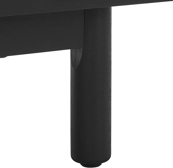 SAFAVIEH Aino TV Stand for up to 60" Flatscreen – Black, 2 Sliding Doors - Image 7