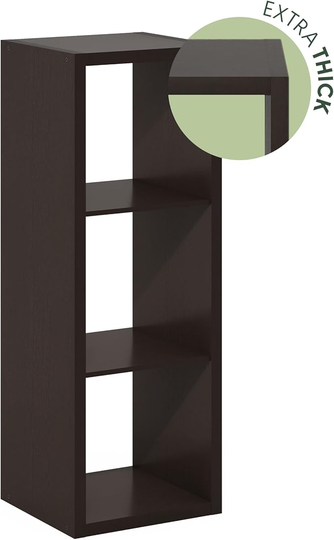 Furinno Cubicle Open Back Decorative Cube Storage Organizer - Image 6