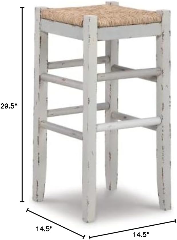 Signature Design by Ashley Mirimyn Farmhouse 29.5" Bar Height Bar Stool - Image 3