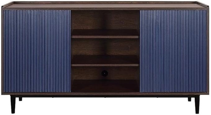 Manhattan Comfort Duane 59-Inch Ribbed Mid Century Modern Sideboard, Versatile by ManhattanComfort