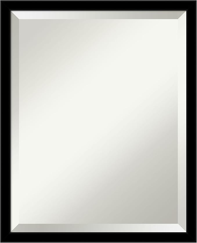Amanti Art Black Bathroom Mirror by AmantiArt