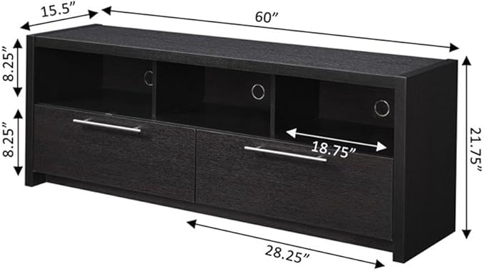 Convenience Concepts Newport Marbella 60 inch TV Stand - Image 2