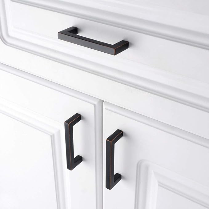 KOOFIZO Oil Rubbed Bronze Cabinet Pulls Bronze Cabinet Handles, 20 Pack 3 Inch - Image 4