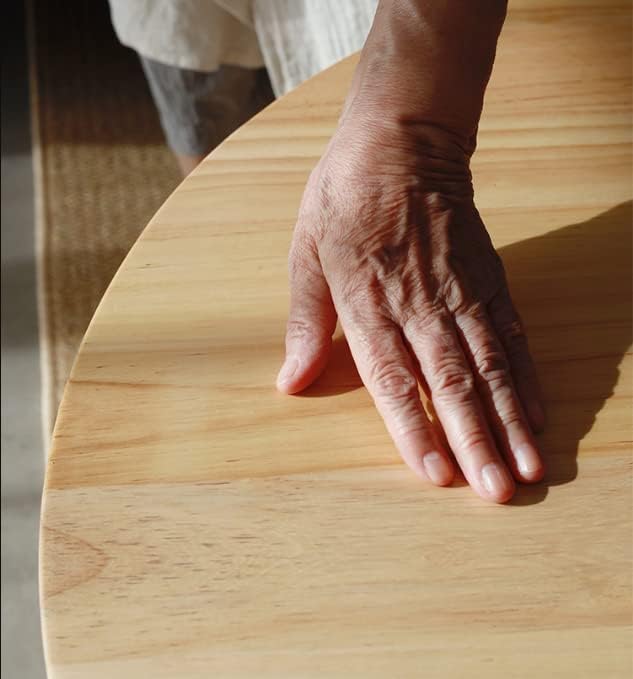 Simplicity Solid Wood Dining Table, Round - Image 3