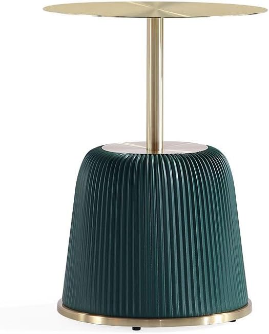 Manhattan Comfort Anderson Modern 15.75" Round End Tables 1.0 - Image 9