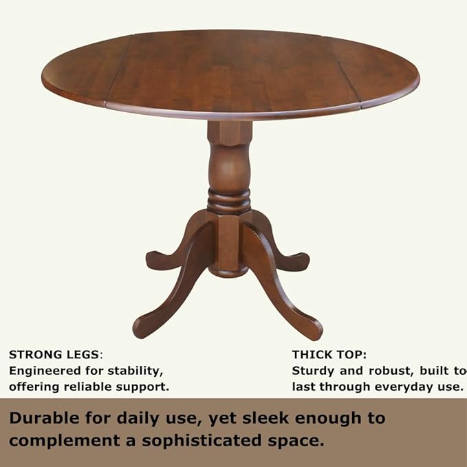 IC International Concepts, Solid Wood, Real Parawood, Easy Assembly - Image 5