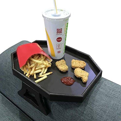 Pekokavo Sofa Armrest Clip Table – No-Slip Couch Tray - Image 5