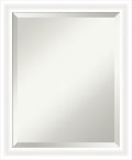 Amanti Art White Bathroom Mirror by AmantiArt
