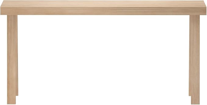 Plank+Beam Solid Wood Console Table, 66 Inch, Sofa Table, Narrow Entryway Table - Image 4