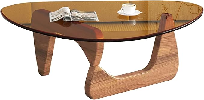 Modern Glass Coffee Table for Living Room mid Century Small Coffee Table - Image 7